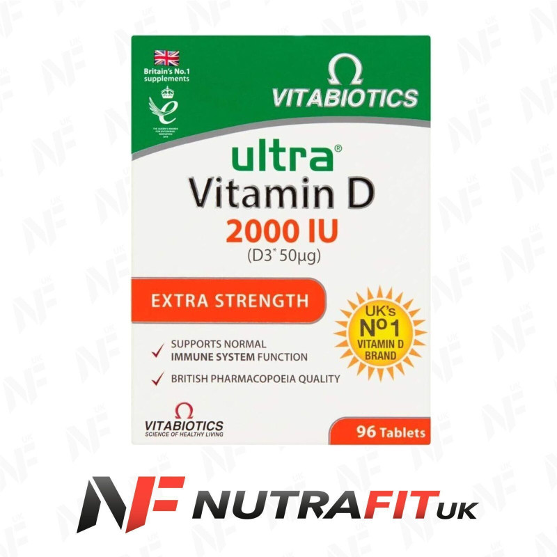 Vitabiotics Ultra Vitamin 2000 IU D3 96 2000 IU Tabs