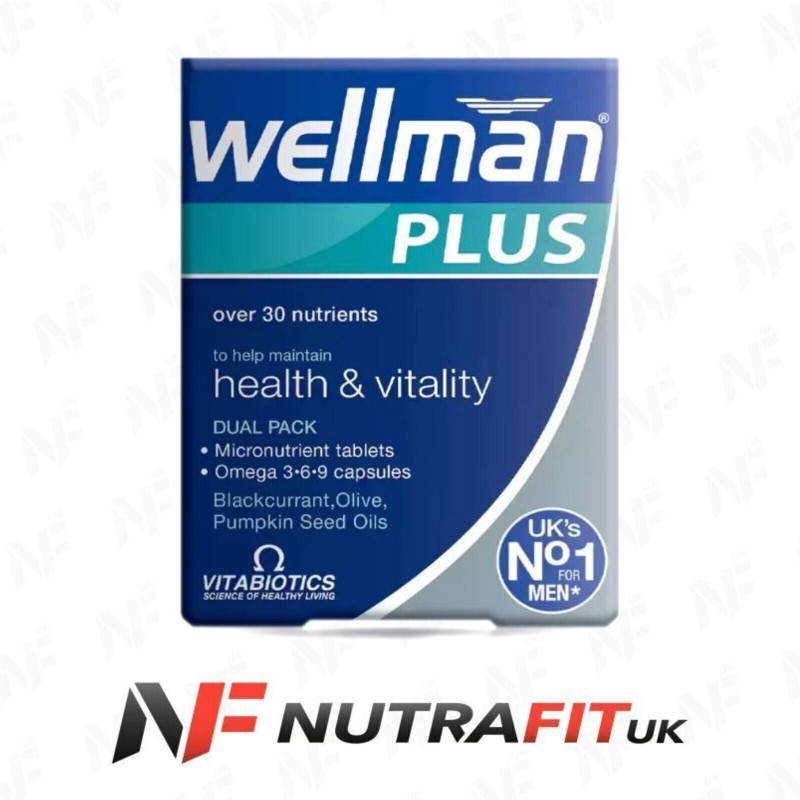 Vitabiotics Wellman Plus 3-6-9