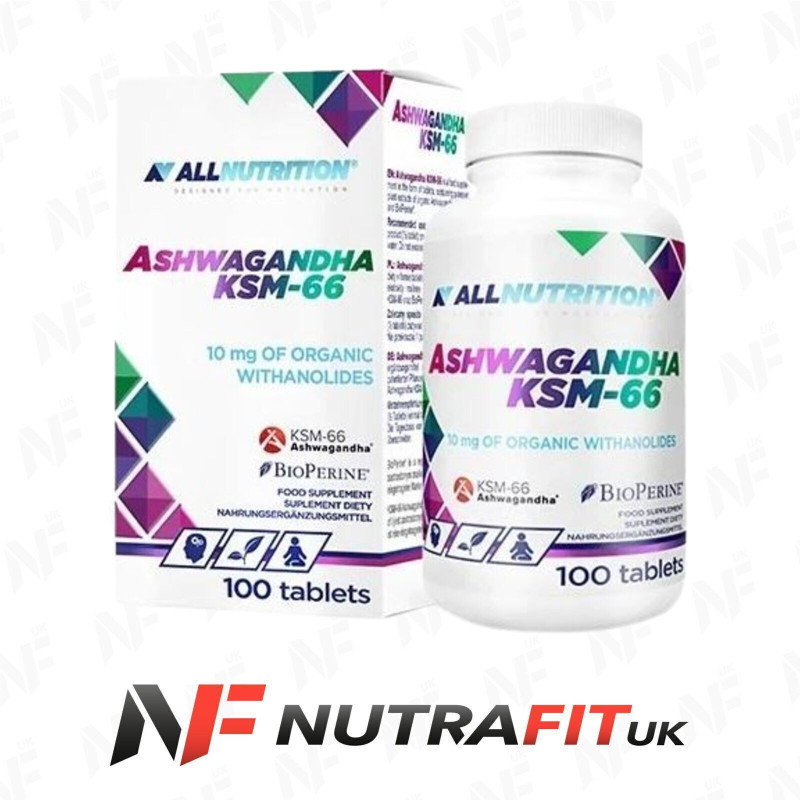 Allnutrition Ashwagandha Ksm-66 100 Tabs