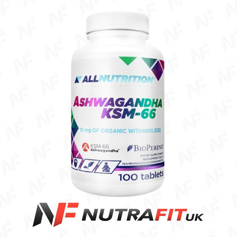 Allnutrition Ashwagandha Ksm-66 100 Tabs Allnutrition Ashwagandha Ksm-66 100 Tabs
