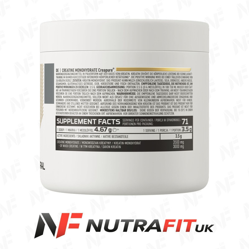 Ostrovit Creatine Monohydrate Creapure Powder 250g Ostrovit Creatine Monohydrate Creapure Powder 250g