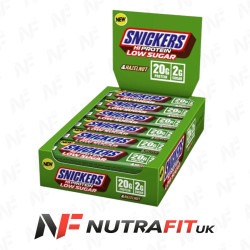 Snickers Hi Protein Low Sugar Bars Hazelnut Chocolate Peanuts 12 Box New 12 X 57 g