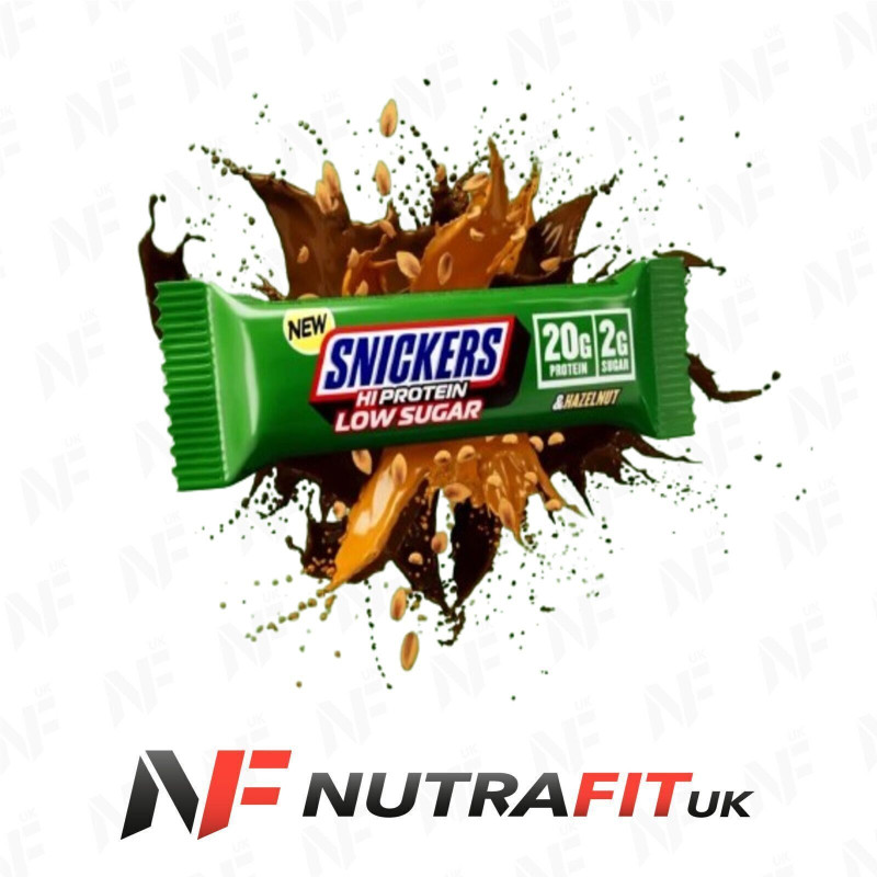 Snickers Hi Protein Low Sugar Bars Hazelnut Chocolate Peanuts 12 Box New 12 X 57 g Snickers Hi Protein Low Sugar Bars Hazelnut Chocolate Peanuts 12 Box New 12 X 57 g