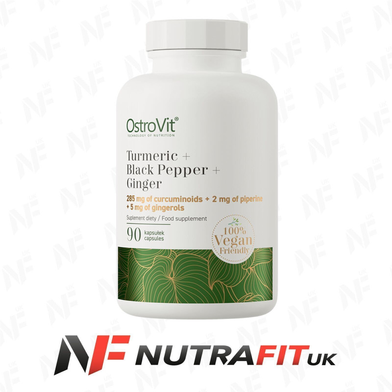 Ostrovit Turmeric Black Pepper Ginger Vege 90 Caps