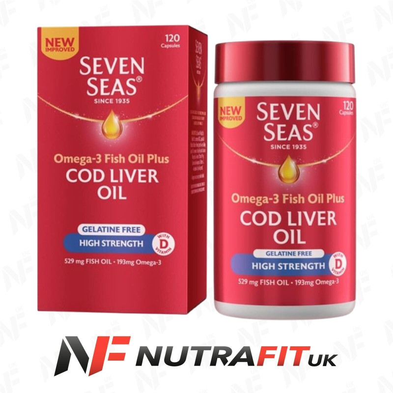 Seven Seas Cod Liver Oil EPA DHA 120 Caps