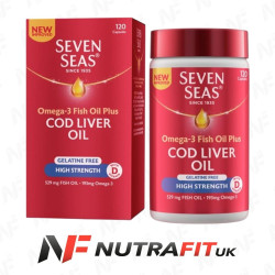 Seven Seas Cod Liver Oil EPA DHA 120 Caps Seven Seas Cod Liver Oil EPA DHA 120 Caps