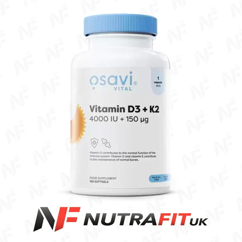 Osavi Vitamin D3 + K2 4000 IU Caps