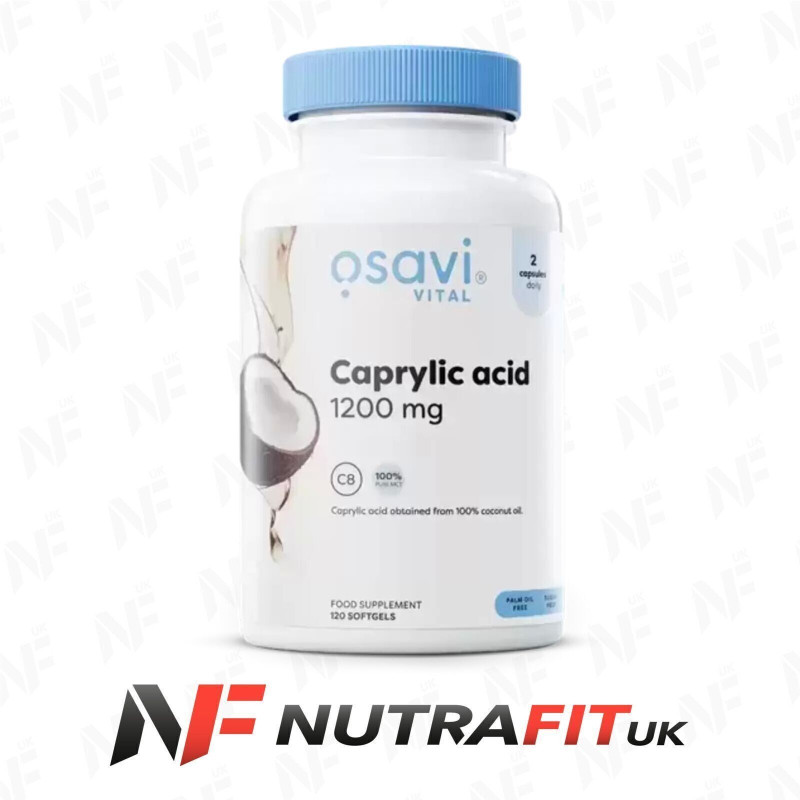 Osavi Caprylic Acid C8 Mct 120 1200 mg Caps