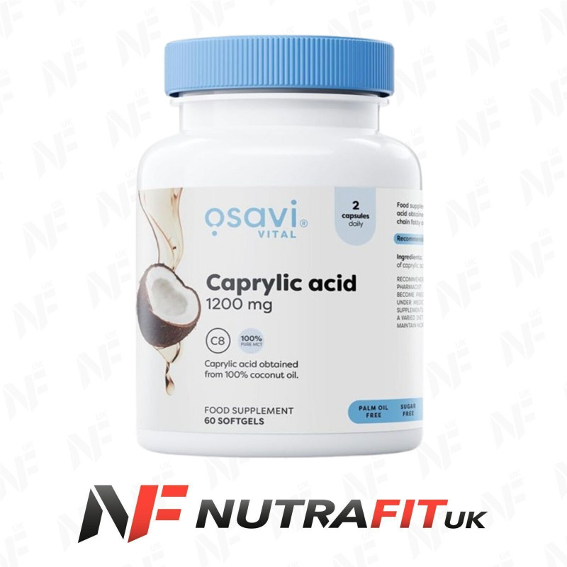 Osavi Caprylic Acid C8 Mct 120 1200 mg Caps Osavi Caprylic Acid C8 Mct 120 1200 mg Caps