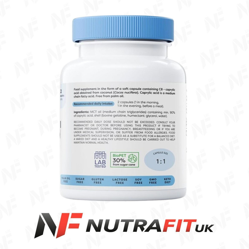 Osavi Caprylic Acid C8 Mct 120 1200 mg Caps Osavi Caprylic Acid C8 Mct 120 1200 mg Caps