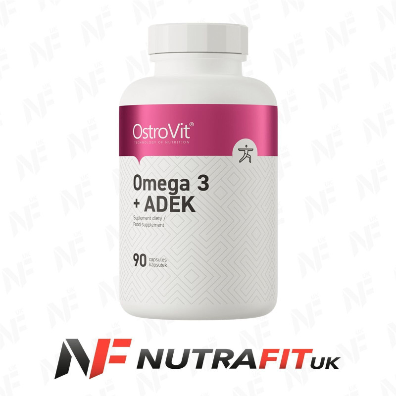 Ostrovit Omega 3 + ADEK 90 Caps Ostrovit Omega 3 + ADEK 90 Caps