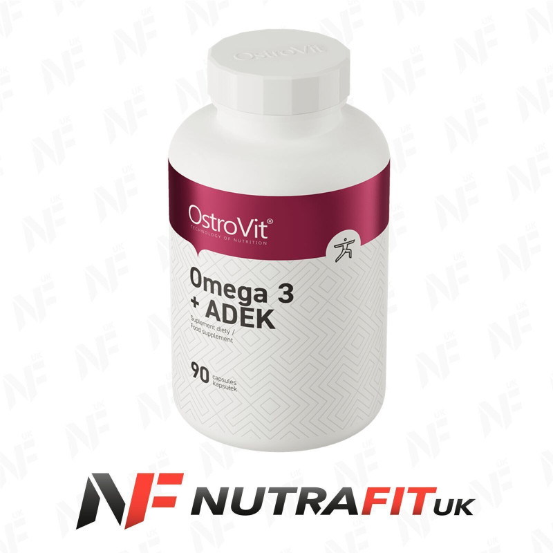 Ostrovit Omega 3 + ADEK 90 Caps Ostrovit Omega 3 + ADEK 90 Caps