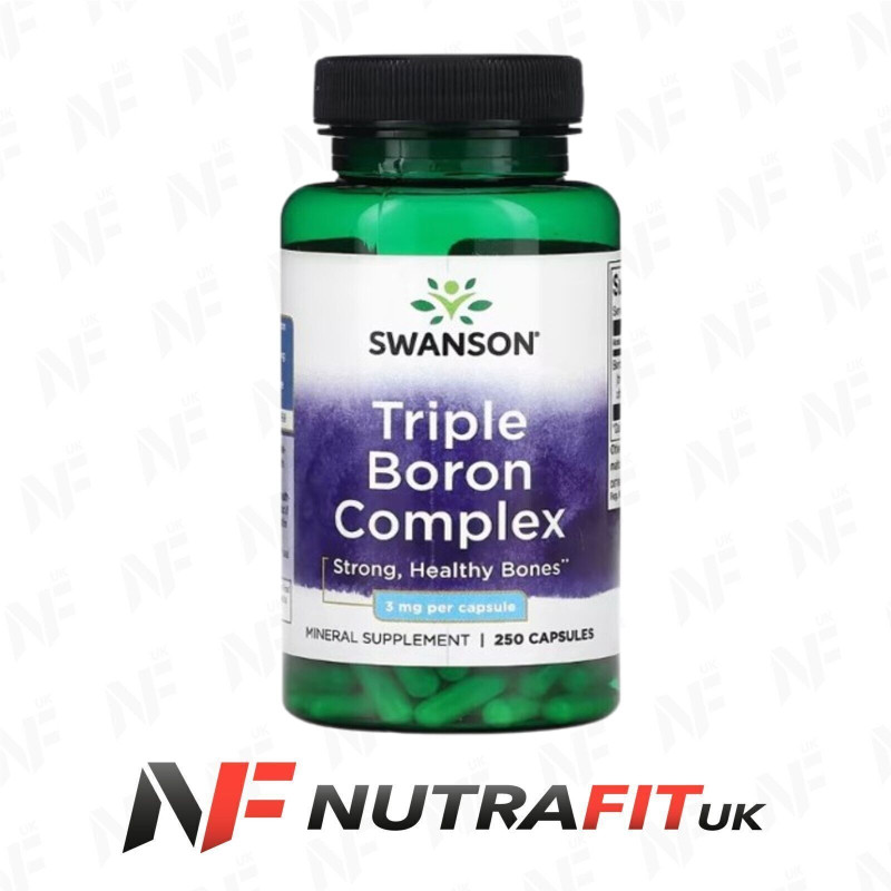 Swanson Triple Boron Complex 250 3 mg Caps