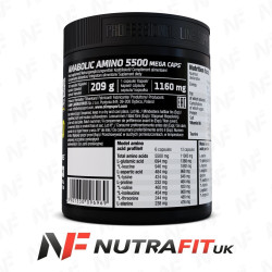 Olimp Anabolic Amino 5500 BCAA 180 Mega Caps Olimp Anabolic Amino 5500 BCAA 180 Mega Caps