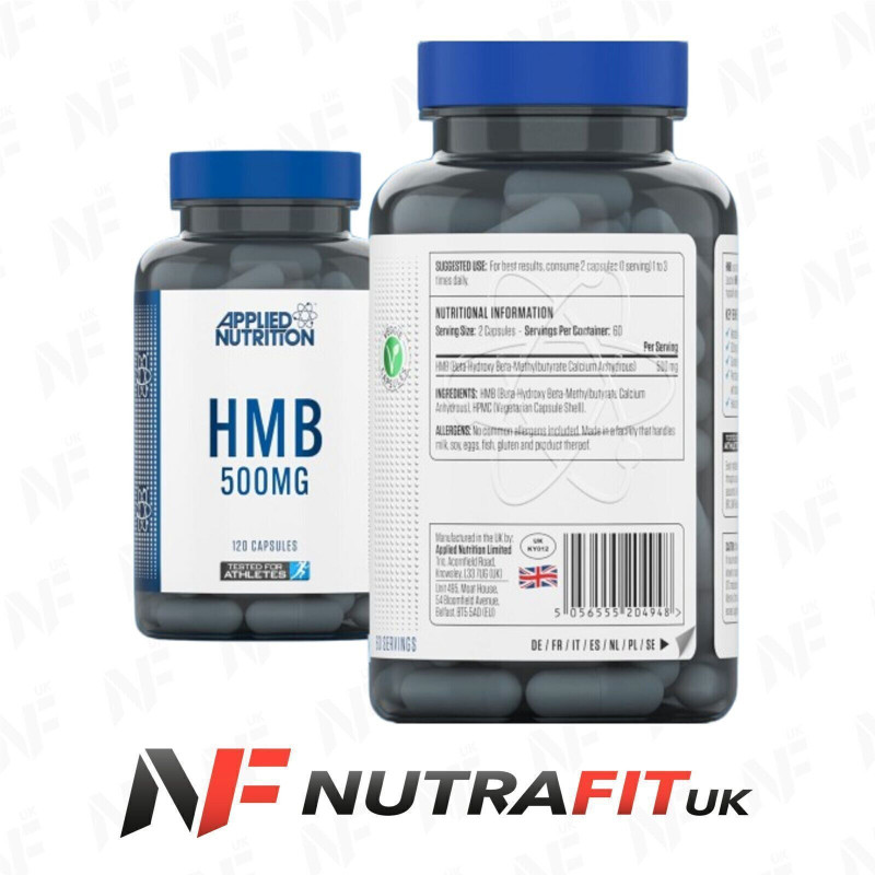 Applied Nutrition HMB Hmpc 120 500 mg Caps