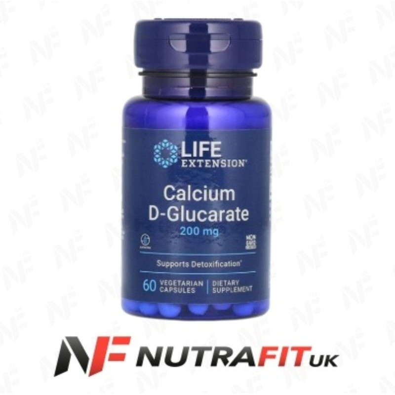 Life Extension Calcium D-Glucarate 200 60 200 mg Caps