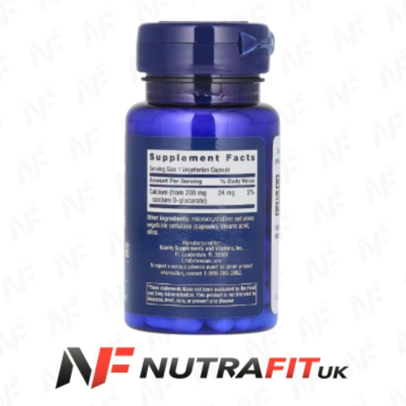 Life Extension Calcium D-Glucarate 200 60 200 mg Caps Life Extension Calcium D-Glucarate 200 60 200 mg Caps