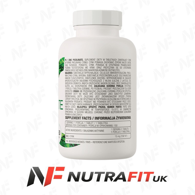 Ostrovit Zinc Picolinate 150 Tabs Ostrovit Zinc Picolinate 150 Tabs