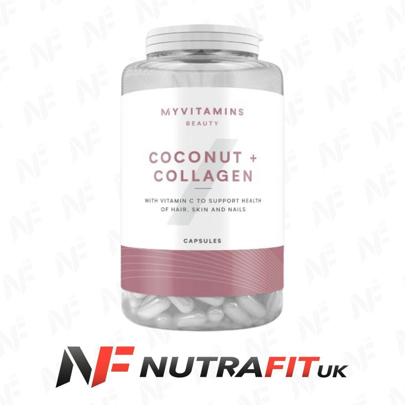 Myvitamins Coconut + Collagen 180 Caps Myvitamins Coconut + Collagen 180 Caps