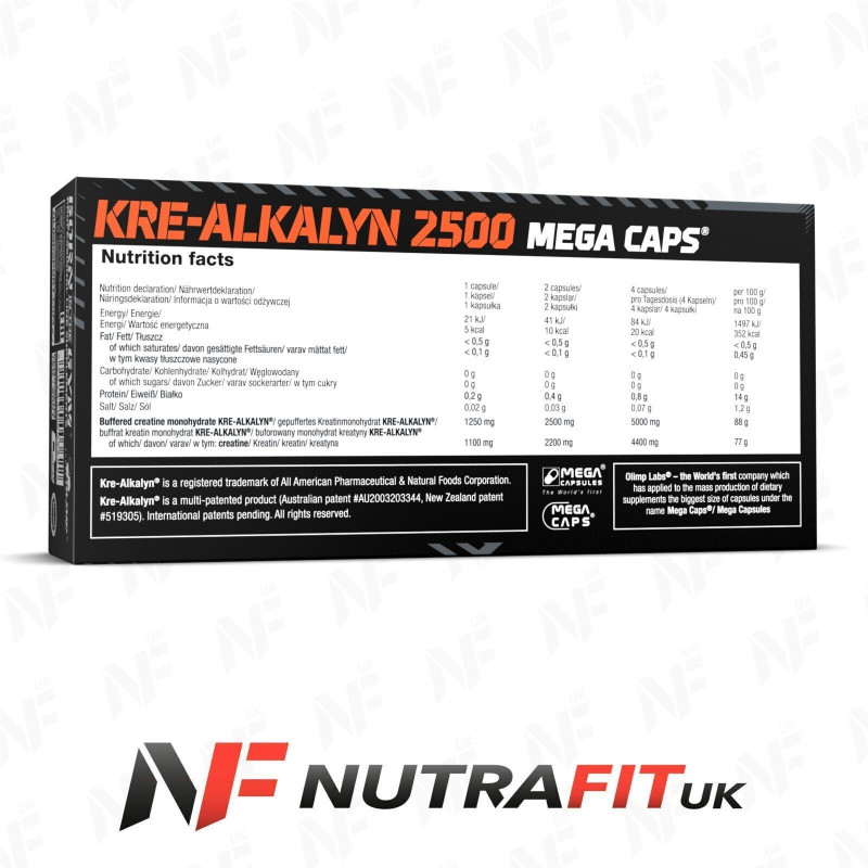 Olimp Nutrition Kre-Alkalyn 2500 120 Mega Caps Olimp Nutrition Kre-Alkalyn 2500 120 Mega Caps