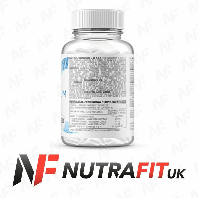Ostrovit Triple Magnesium + B6 P-5-P 90 Caps Ostrovit Triple Magnesium + B6 P-5-P 90 Caps