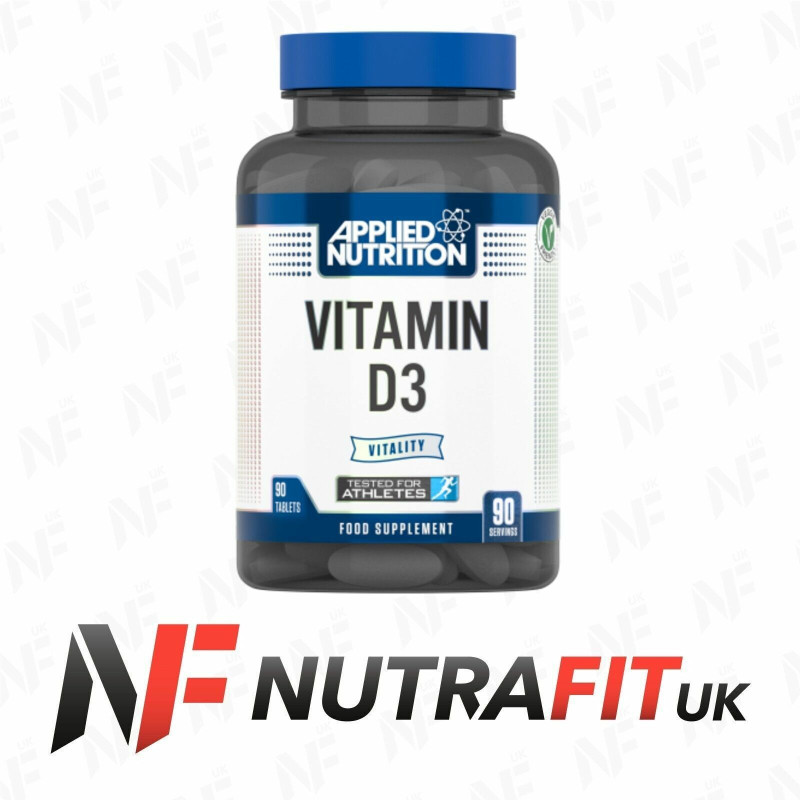 Applied Nutrition Vitamin D3 90 Tabs Applied Nutrition Vitamin D3 90 Tabs