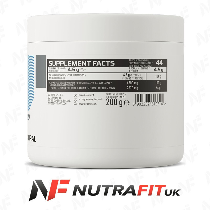 Ostrovit A-AKG Natural Powder 200 g Ostrovit A-AKG Natural Powder 200 g