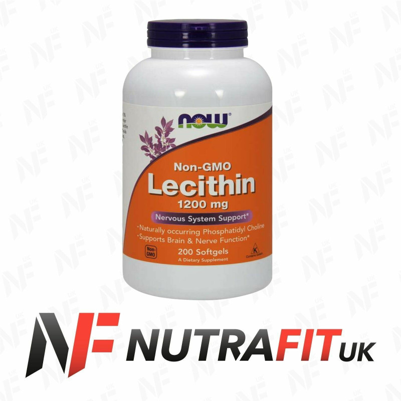 Now Foods Non-GMO Lecithin 1200 mg Softgels Now Foods Non-GMO Lecithin 1200 mg Softgels