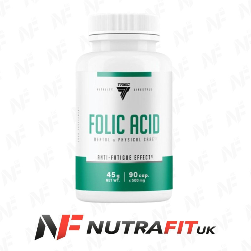 Trec Nutrition Folic Acid 90 Caps Trec Nutrition Folic Acid 90 Caps