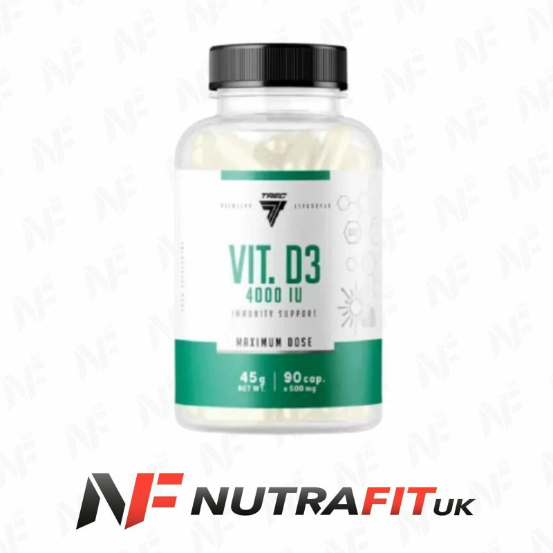 Trec Nutrition Vit D3 4000 IU 90 4000 IU Caps