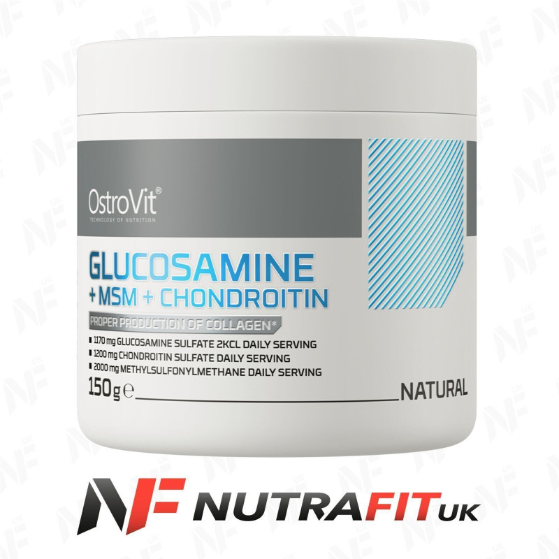 Ostrovit Glucosamine + MSM + Chondroitin Natural Powder 150 g Ostrovit Glucosamine + MSM + Chondroitin Natural Powder 150 g