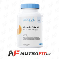 Osavi Vitamin D3 + K2 2000 IU + 100 µg Caps
