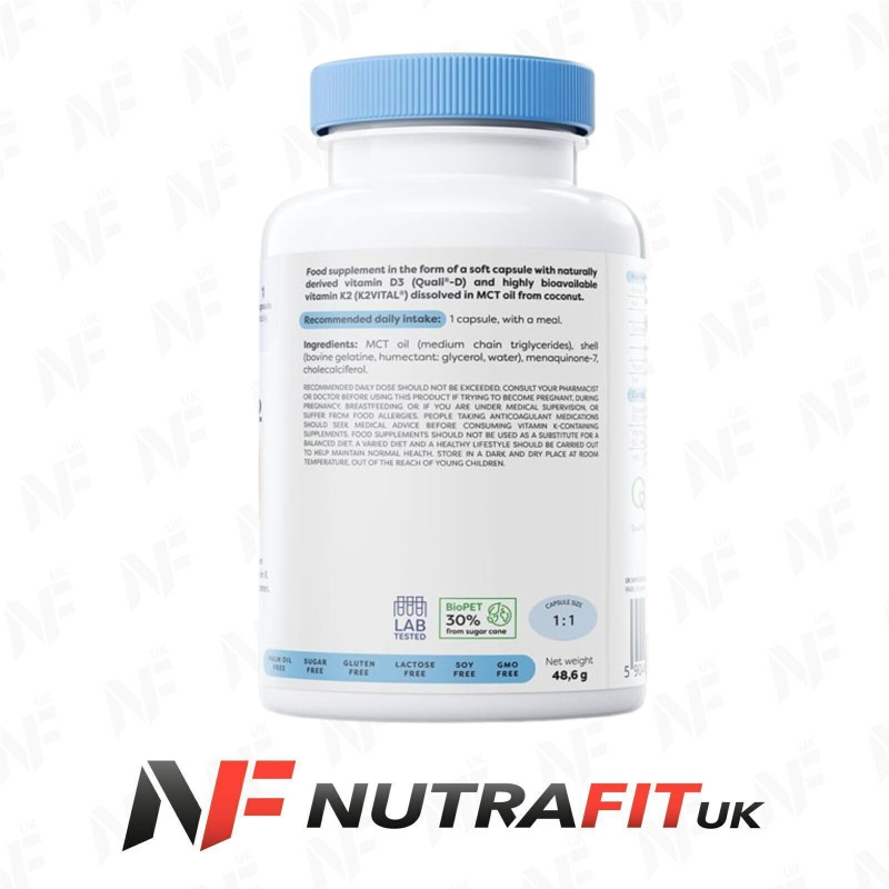 Osavi Vitamin D3 + K2 2000 IU + 100 µg Caps