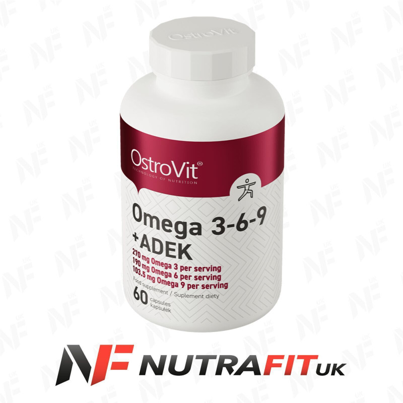 Ostrovit Omega 3-6-9 + ADEK 60 Caps Ostrovit Omega 3-6-9 + ADEK 60 Caps
