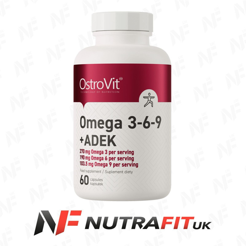 Ostrovit Omega 3-6-9 + ADEK 60 Caps Ostrovit Omega 3-6-9 + ADEK 60 Caps