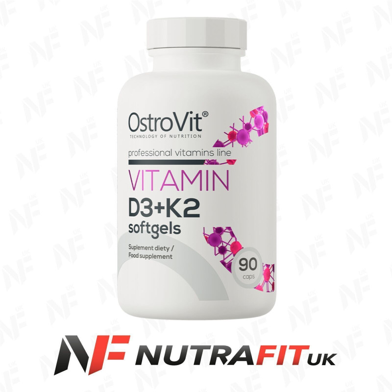 Ostrovit Vitamin D3 K2 Softgels 90 Caps