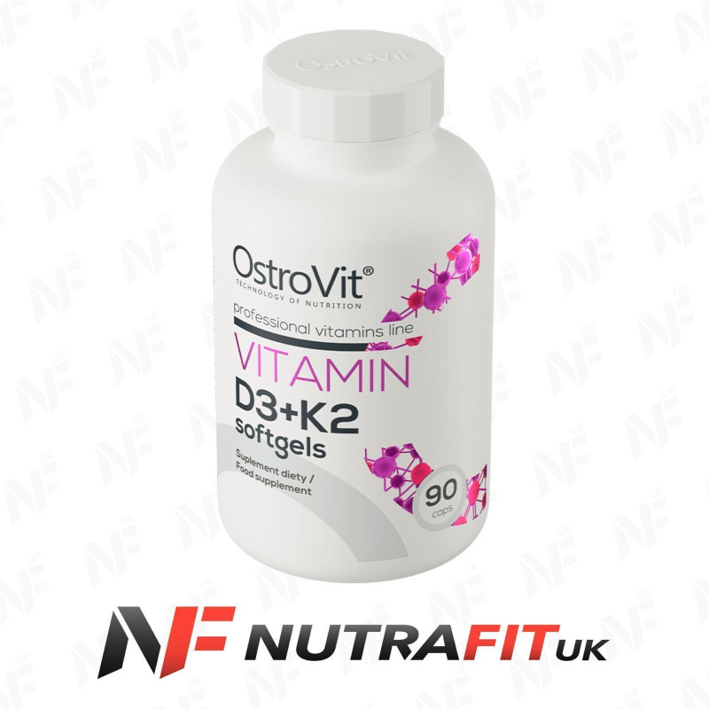 Ostrovit Vitamin D3 + K2 Softgels 90 Caps