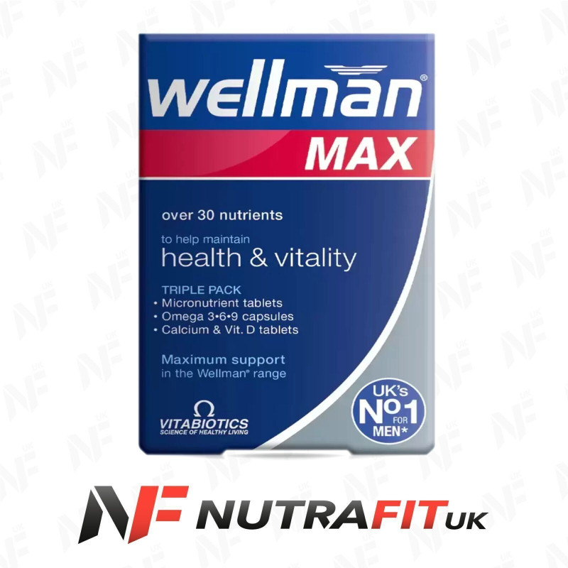 Vitabiotics Wellman Max 56 Tabs & 28 Caps Vitabiotics Wellman Max 56 Tabs & 28 Caps