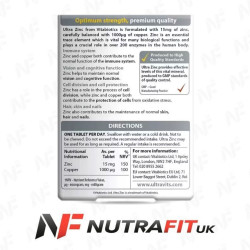 Vitabiotics Ultra Zinc 60 Tabs
