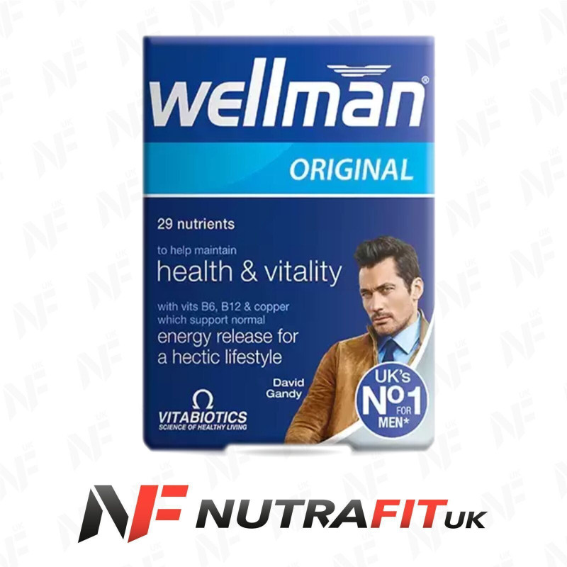 Vitabiotics Wellman Original Q10 30 Tabs