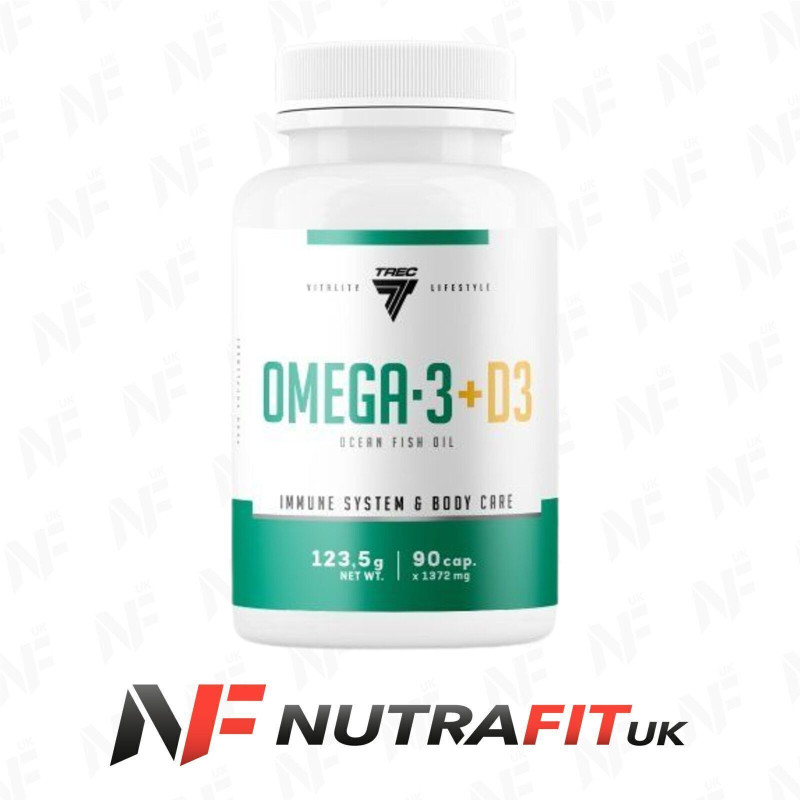 Trec Nutrition Omega-3 + D3 90 Caps Trec Nutrition Omega-3 + D3 90 Caps