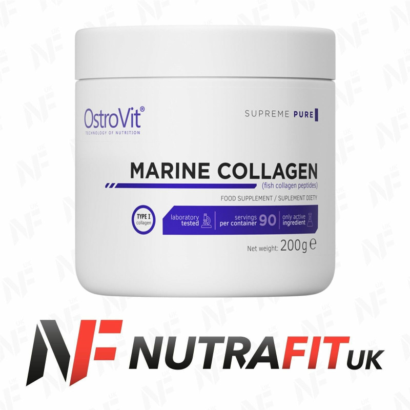 Marine Collagen Supreme Pure Powder Ostrovit 200 g Powder