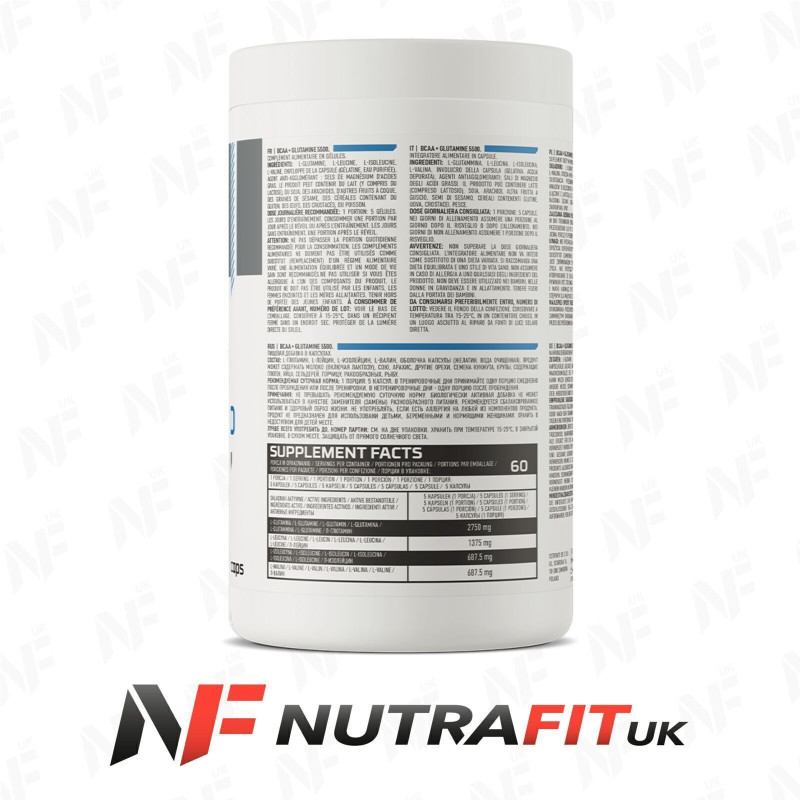 Ostrovit BCAA + Glutamine 5500 Caps Ostrovit BCAA + Glutamine 5500 Caps