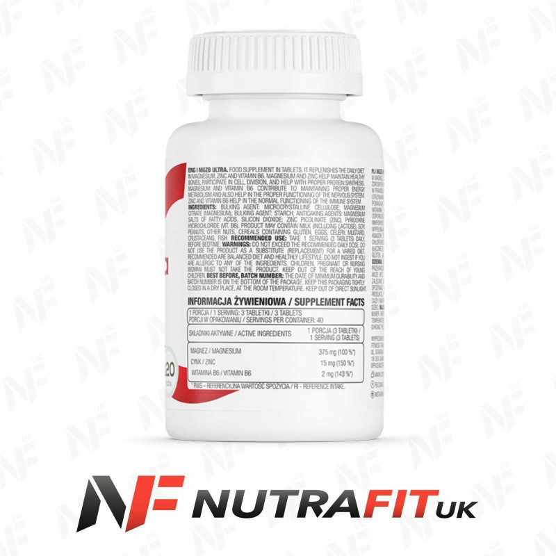 Ostrovit MgZB Ultra 120 Tabs Ostrovit MgZB Ultra 120 Tabs