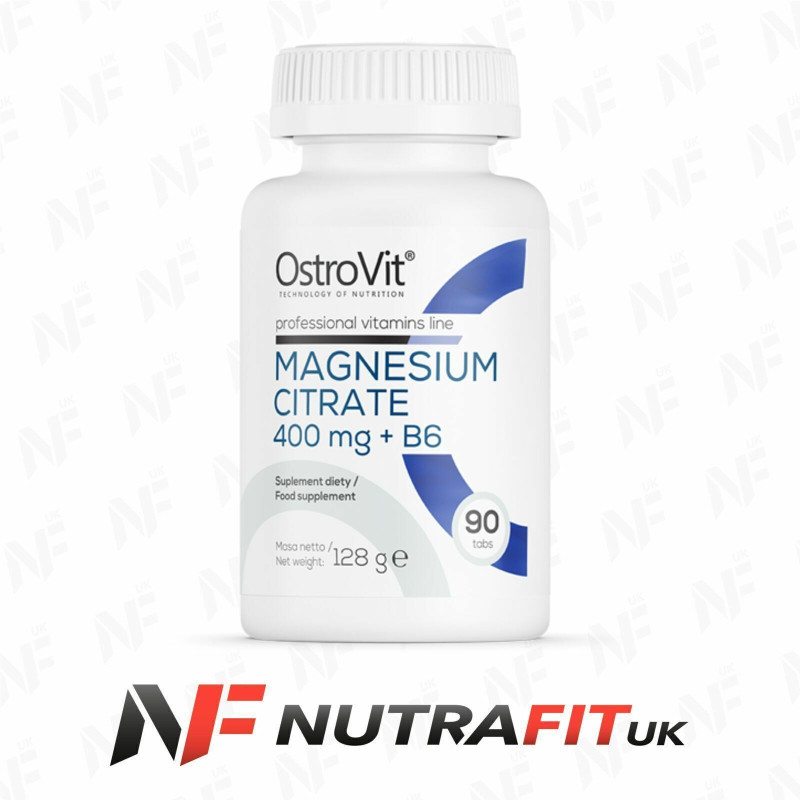 Ostrovit Magnesium Citrate 400mg + B6 90 Tabs