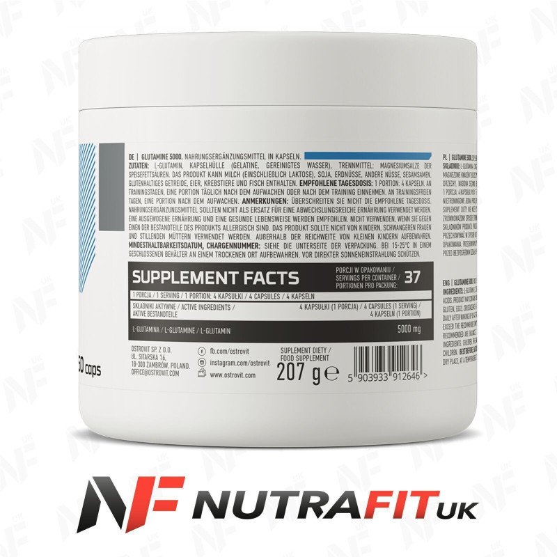 Ostrovit Glutamine 5000 Caps Ostrovit Glutamine 5000 Caps