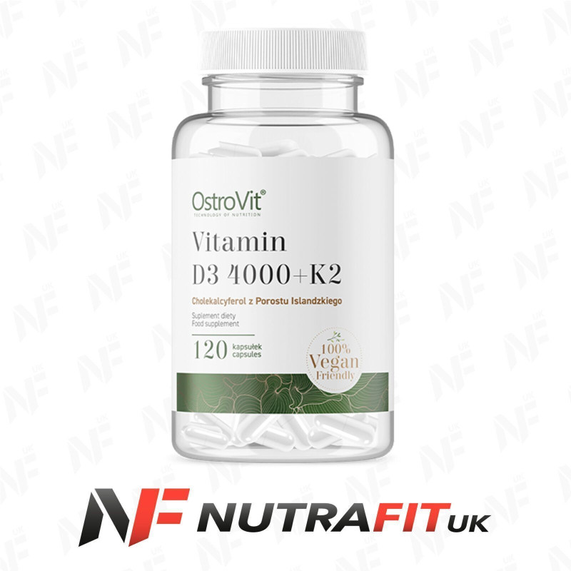 Ostrovit Vitamin D3 4000 + K2 120 Vege Caps Ostrovit Vitamin D3 4000 + K2 120 Vege Caps