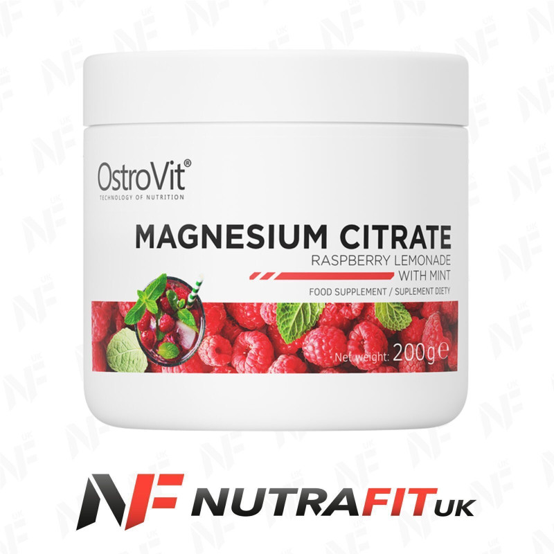 Ostrovit Magnesium Citrate Raspberry Lemonade Mint 200 g Powder
