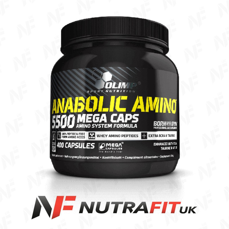 Olimp Nutrition Anabolic Amino 5500 400 Mega Caps Olimp Nutrition Anabolic Amino 5500 400 Mega Caps