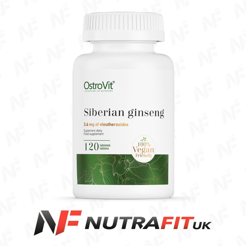 Ostrovit Siberian Ginseng 120 Vege Tabs